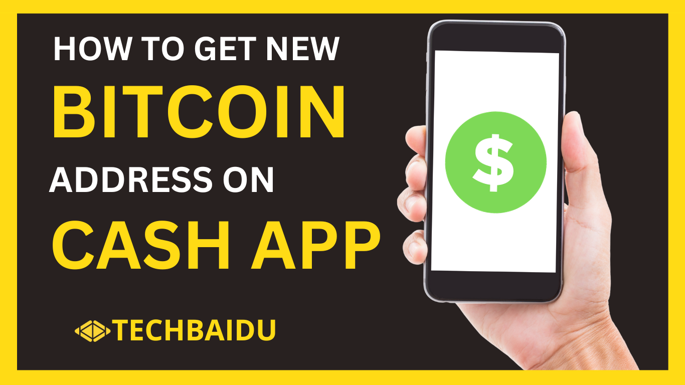 how to get new bitcoin address on cash app
