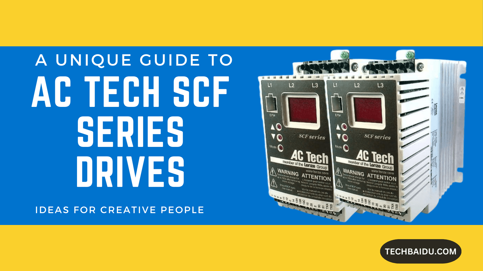 AC Tech SCF Series Drives